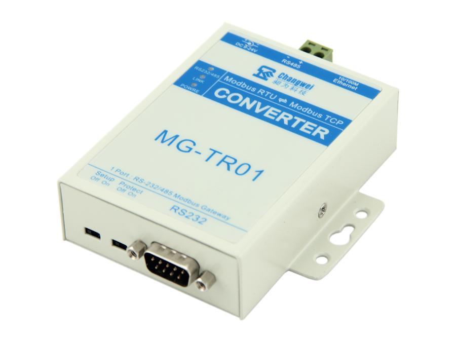 MG-TR01工業(yè)級RS232/485單串口Modbus網(wǎng)關(guān) Modbus RTU和Modbus TCP協(xié)議轉(zhuǎn)換器-已停產(chǎn)