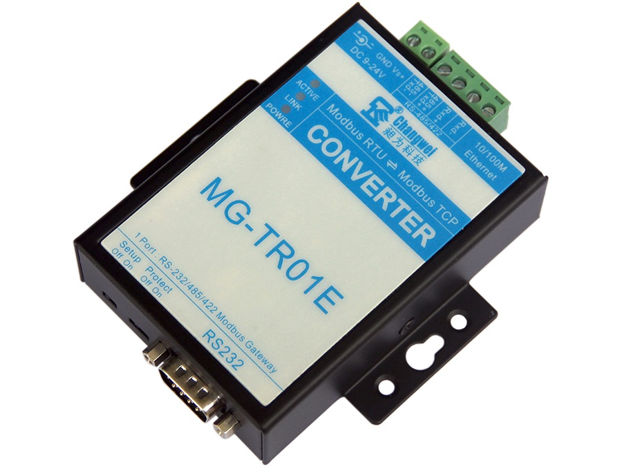 MG-TR01E工業(yè)級(jí)RS232/485/422單串口Modbus網(wǎng)關(guān) Modbus RTU和Modbus TCP協(xié)議轉(zhuǎn)換器
