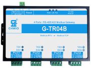 G-TR04B工業(yè)級(jí)四口RS485/422串口Modbus網(wǎng)關(guān) Modbus RTU和Modbus TCP協(xié)議轉(zhuǎn)換器串口服務(wù)器